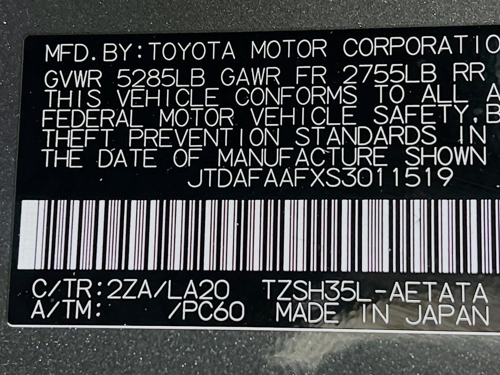2025 Toyota Crown Platinum