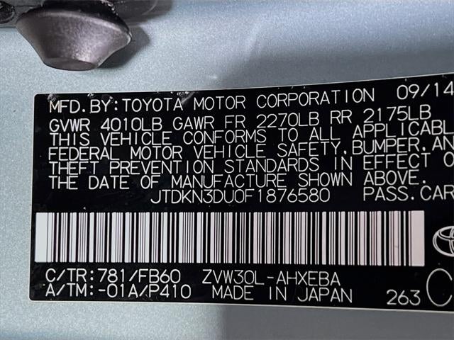 2015 Toyota Prius Three