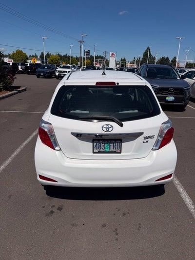 2012 Toyota Yaris LE