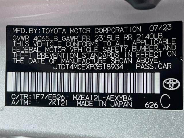 2023 Toyota Corolla XSE