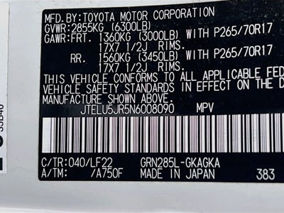 2022 Toyota 4Runner TRD Pro