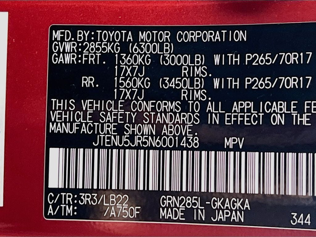2022 Toyota 4Runner SR5 Premium