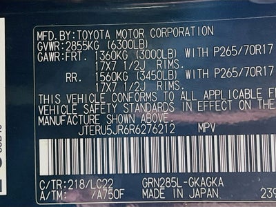 2024 Toyota 4Runner TRD Off-Road Premium