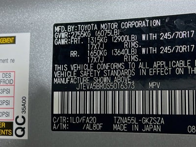 2025 Toyota 4Runner SR5