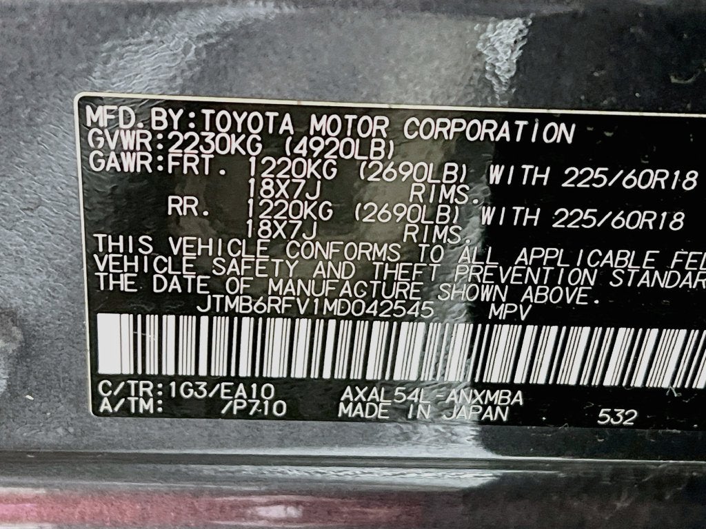 2021 Toyota RAV4 Hybrid XLE Premium
