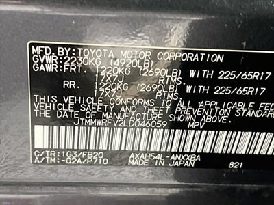 2020 Toyota RAV4 Hybrid LE