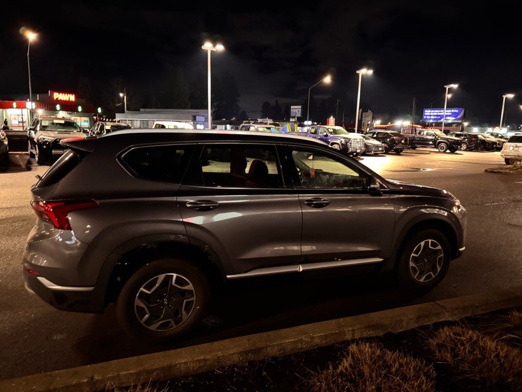 2021 Hyundai Santa Fe Hybrid Blue