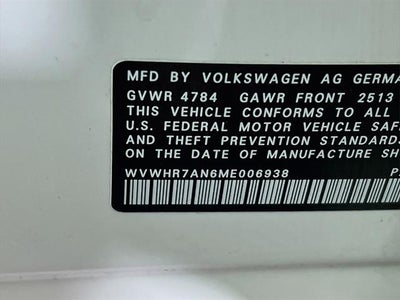 2021 Volkswagen Arteon 2.0T SEL R-Line